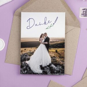 Hochzeit mit Lavendel | Licht auf Papier Shop